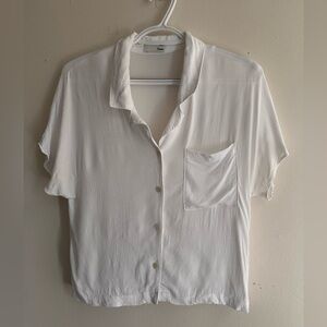 Aritzia Wilfred Free White Top